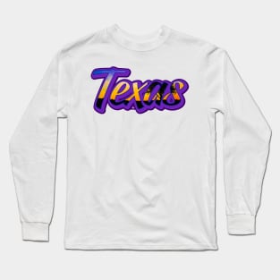 Texas Sunset Long Sleeve T-Shirt